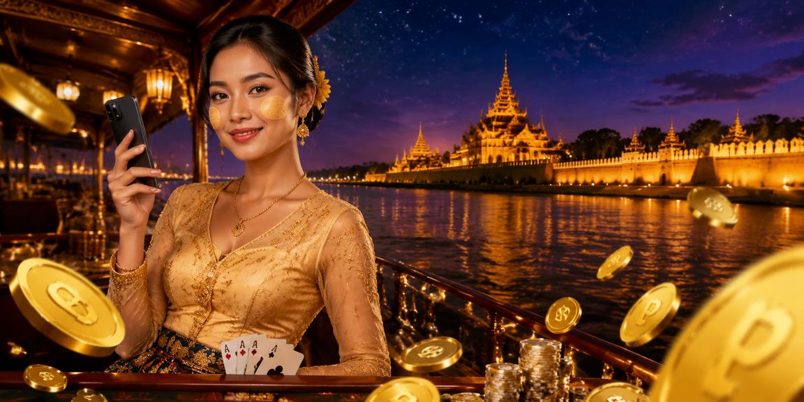 မန္တလေး နန်းတော်တွင် မိတ်ဆွေများက ရူးလက်ကစားနေတဲ့ပုံ